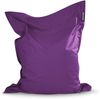 Green Bean® 2er Set SQUARE XXL + BeBi Sitzsack - 380L + 70L EPS Perlen Füllung - Indoor & Outdoor Beanbag für Kinder & Erwachsene - Lila Bild 4
