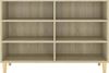 Sideboard, Kommode Sonoma-Eiche 103,5x35x70 cm Holzwerkstoff j2896p Bild 4