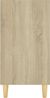 Sideboard, Kommode Sonoma-Eiche 103,5x35x70 cm Holzwerkstoff j2896p Bild 5