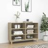 Sideboard, Kommode Sonoma-Eiche 103,5x35x70 cm Holzwerkstoff j2896p Bild 2