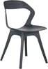 Beliani Gartenstuhl 4er Set LACHANIA, Schwarz, 80x47x45 cm Bild 4