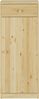 Garderobenschrank Schuhschrank Flurkommode Badmöbel 100 x 37 x 40 Kiefer oder weiß Massivholz V-90.51-04Kiefer Bild 3