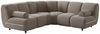 KAWOLA Modulsofa LAYLA Ecksofa 3 Module 2 Armlehnkissen Velvet taupe 74 x 213 x 213 cm Bild 3