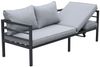 San Menaio Gartenlounge Set, Aluminium, grau, für 8 Personen Bild 4