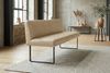 KAWOLA Esszimmerbank ELEEN Leder beige 123cm 85 x 69 x 123 cm Bild 5