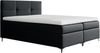 99rooms Nelson Boxspringbett Velours 120x200 cm Schwarz Bild 3