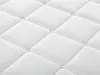 Vente-unique - ROMA Matratze Stoff Weiß - B 220 cm x H 25 cm x L 220 cm Bild 4