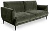 Sofa Designersofa MADISON 2-Sitzer in Stoff Dress Me Grün Bild 2