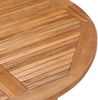 vidaXL Garten-Esstisch Klappbar Ø110x75 cm Massivholz Teak 318479 Bild 5