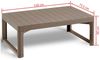 Keter Gartentisch Lyon Cappuccino-Braun 420015 Bild 2