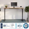 Desktopia Pro X - Elektrisch höhenverstellbarer Schreibtisch / Ergonomischer Tisch mit Memory-Funktion, Buche, Gestell Weiß, 120x80 cm Bild 2