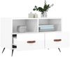 vidaXL TV-Schrank Hochglanz-Weiß 80x36x50 cm Holzwerkstoff 828942 Bild 4