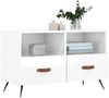 vidaXL TV-Schrank Hochglanz-Weiß 80x36x50 cm Holzwerkstoff 828942 Bild 3