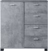 Sideboard Döbritz 84x80x28cm Betonoptik [en. casa] Bild 5