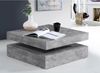 Couchtisch TURN mit drehbarer Platte Optik: Beton lichtgrau, von Forte Bild 2