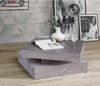 Couchtisch TURN mit drehbarer Platte Optik: Beton lichtgrau, von Forte Bild 3