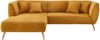 INOSIGN Ecksofa Colori L-Form, Holzfußfarbe wählbar, inkl. 4x Zierkissen Bild 2