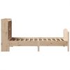 vidaXL Massivholzbett mit Regal ohne Matratze 100x200 cm Kiefer 3323158 Bild 5