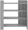 vidaXL Sideboard Grau Sonoma 73,5x35x75 cm Holzwerkstoff 848393 Bild 4