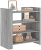 vidaXL Sideboard Grau Sonoma 73,5x35x75 cm Holzwerkstoff 848393 Bild 3
