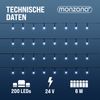 Lichterkette 20m 200 LED kaltweiß Fernbedienung Bild 4