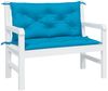 vidaXL Gartenbank-Auflagen 2 Stk. Hellblau 100x50x7 cm Oxford-Gewebe 361663 Bild 3