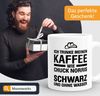 MoonWorks Tasse Kaffee-Tasse Ich trinke meinen Kaffee wie Chuck Norris - schwarz und, Keramik Bild 4
