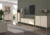 Selsey 'Oktio' Sideboard 1-türig mit 3 Schubladen, Regalen, sandbeige, ca. 95 x 100 x 41 cm Bild 2