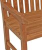 Lesli Living Gartenbank XL 4 Sitzer Teak Holz Bank Parkbank wetterfest 180 cm, 120 kg Tragkraft pro Sitzplatz Bild 2