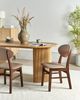 Esszimmerstuhl 2er Set AMERY Holz Hellbraun Bild 3