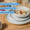 SÄNGER Steingut Geschirrset Santorini, Tafelservice 12 teilig für 4 Personen Bild 2