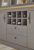 Buffetschrank Rideau in grau und Eiche Artisan 183 x 206 cm Bild 4
