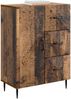 vidaXL Sideboard Altholz 66 x 34,5 x 89,5 cm Holzwerkstoff 894863 Bild 2