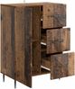 vidaXL Sideboard Altholz 66 x 34,5 x 89,5 cm Holzwerkstoff 894863 Bild 3