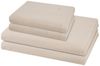 Ross Pique 4 tlg. Frottier-Set - 2 X Handtuch (50 X 100cm) und 2 X Duschtuch (70 X 140cm) - 520 g/m2 - Natur Bild 1
