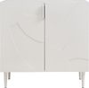 Sideboard Starvili mit 2 Türen 75x76x38 cm Beige [en. casa] Bild 4