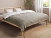 Beliani 'CHAGYL' Tagesdecke, Baumwolle beige / taupe, 150 x 200 cm Bild 3