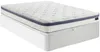 Vente-unique - MALAO Mattress and bed base set StoffHolz, Platte Weiß - B 140 cm x H 25 cm30 cm x L 190 cm Bild 1
