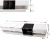 Merax Lowboard TV-Board, TV-Schrank, hochglanz mit Schubladen und offenen Fächer, Breite 190cm Bild 5