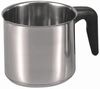 Karl Krüger 2112 Milchtopf mit Ausguss aus Edelstahl 12 cm, Inhalt 1,0 Liter / Milch-Topf / INDUKTION Bild 3