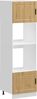 vidaXL Herdumbauschränke 2 Stk. Porto Artisan-Eiche Holzwerkstoff 3315060 Bild 2