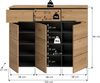 Schuhkommode (B/H/T: 120x94x37 cm) in Artisan Nachbildung Bild 4