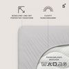 Schlafgut Mako Jersey Spannbetttuch Spannbettlaken 140x200 160x200 Bild 3