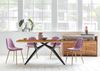 Tisch Tables & Co. Teak und Metall 220 x 100 x 73 cm schwarz Bild 2