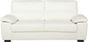 Sofa Set Kunstleder creme VOGAR Bild 4