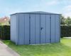 Hörmann Ecostar Metall-Gerätehaus Elegant mit Satteldach Typ 3, 238x303 cm , taubenblau, 7,2 m²,2-flüglige Tür Bild 2