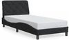 vidaXL Bettgestell ohne Matratze Schwarz 90x200 cm Samt 3207901 Bild 2
