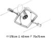 Paulmann No. 94431 Seilspot Mac II Chrom matt ohne Leuchtmittel GU5,3 DC 60VA Bild 3