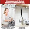 SURFOU Kartoffelstampfer Kartoffelstampfer Edelstahl - Stampfer Kartoffelpresse Mit Soft-Griff (1 St), Edelstahl, Hochbelastbar & Lebensmittelecht, Spülmaschinengeeignet Rutschfester Bild 3