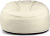 Schaumstoffsitzsack OM110, Bezugsstoff - Teddy, 100% Polyester, Cream, 90x135x135 Bild 2